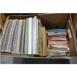 LARGE BOX OF RECORDS