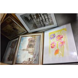 LOT OF FRAMED PRINTS