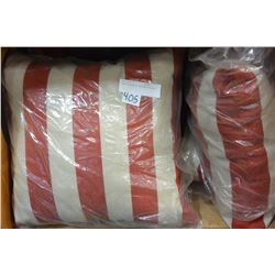 THREE VALENCIA OUTDOOR PILLOWS