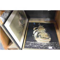 LOT OF FRAMED PRINTS