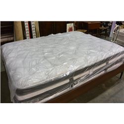 QUEENSIZE SERTA ICOLLECTION I SERIES KINGSPORT EUROTOP MATTRESS AND BOXSPRING RETAIL $2499