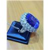 Image 1 : Natural Kashmir Sapphire 35 Carats - Gubelin