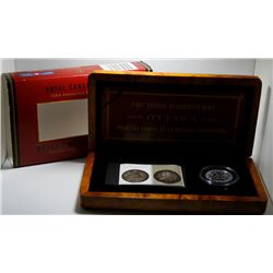 First Coinage of the Canadian Mint - 1908 - 2008 - Coin & Stamp Set