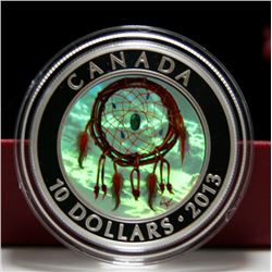 2013 Canada $10 Fine Silver Coin - Dreamcatcher