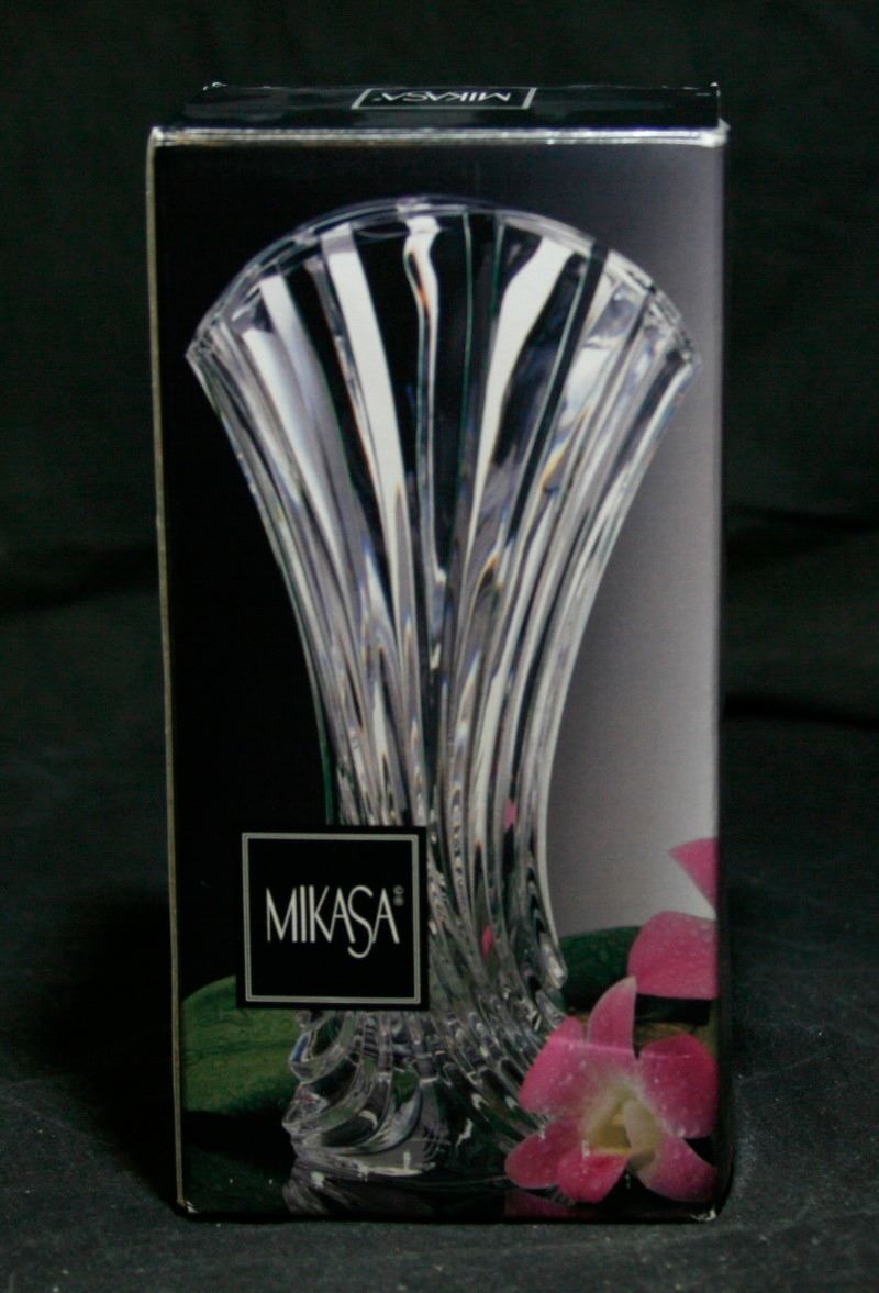 Crystal Mikasa Vase, In Original Box