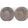 Image 1 : 2 Canadian Silver 50-Cent Half Dollar Coins: 1947C & 1947S