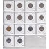 Image 1 : 14 Assorted Canadian 5-Cent Nickel Coins, In 2x2's