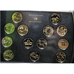 2000 Millenium Coins Special Edition Quarter Set By RCM