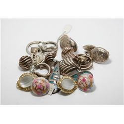 Lot of assorted Silver & Costume Jewelry 98.44 grams