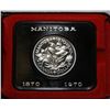 Image 1 : 1970 Canada Manitoba Case B Nickel Dollar