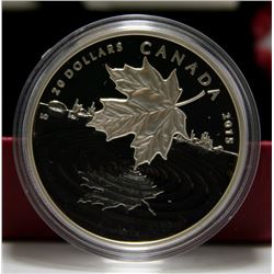 2015 Canada $20 Fine Silver Coin - Maple Leaf Reflection