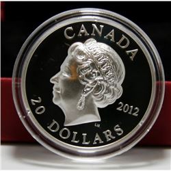 2012 Canada $20 Fine Silver Coin - Queen's Diamond Jubilee