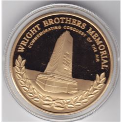 1903 Kitty Hawk Wright Brothers National Memorial Medallion