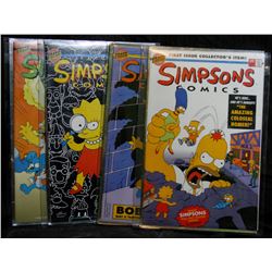 Simpson Comics - #1, 2, 3 & 5