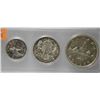 Image 2 : 1953 Canada Set of Silver Coinage - No Shoulder Fold
