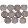 Image 2 : Collection of 11 Canadian Silver 25-Cent Quarter Coins: 1872H-1929