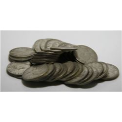1948 Canada Circulated Quarter Roll