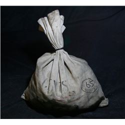 Original Royal Canadian Mint Bank Bag - 43lbs of Canadian Small Cent Pennies
