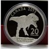Image 1 : 2015 Canada $20 Fine Silver Coin - Canadian Dinosaurs: Albertosaurus