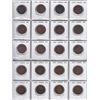 Image 1 : Full Run Of Canadian Large 1-Cent Coins, In 2x2's - Including Both 1907 & 1907-H