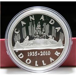2010 Canada Limited Edition Proof Sterling Silver $1 Dollar