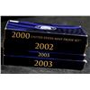 Image 1 : 2000, 2002 & 2003 United States Of America Mint Proof Sets