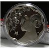 Image 1 : 2015 Canada $15 Fine Silver Lunar Lotus Coin - Year of the Sheep