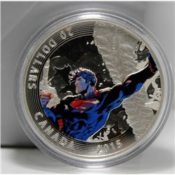 2015 Canada $20 Fine Silver Coin: Iconic Superman Comic Book Covers: Superman Unchained #2