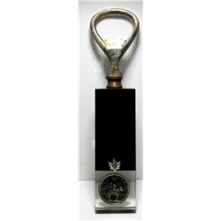 Canada 1973 25 Cent Mountie Coin in Bottle Opener