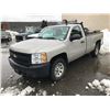 Image 1 : 2008 CHEVROLET SILVERADO, 2 DOOR PU, GREY, VIN # 1GCEK14XX8Z291983