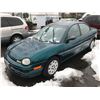 Image 1 : 1996 PLYMOUTH NEON, 4 DOOR SEDAN, GREEN, VIN # 1P3ES47C7VD135578