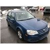 Image 2 : 2008 VOLKSWAGEN GOLF CITY, 4 DOOR SEDAN, BLUE, VIN # 9BWEL41J084026815
