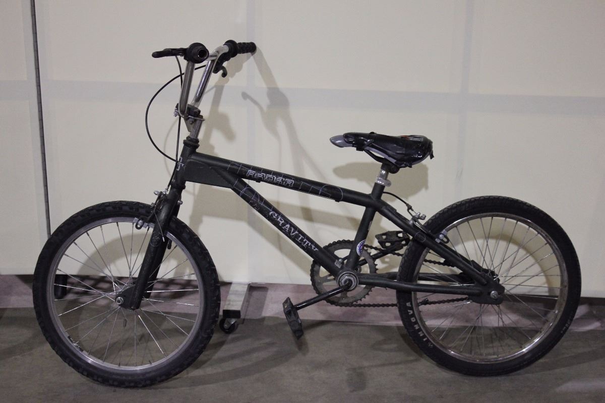 2 BIKES BLACK PACIFIC BMX BIKE GREY GRAVITY BMX BIKE 2 BIKES BLACK PACIFIC BMX BIKE GREY GRAVITY BMX BIKE