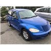 Image 2 : 2005 CHRYSLER PT CRUISER, 4 DOOR HB, BLUE, VIN # 3C4F448B95T617178
