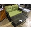 Image 2 : TUSCANY WOVEN 4 PIECE PATIO CHAT SET