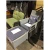 Image 2 : GREY WOVEN PORTOBELLO OUTDOOR PATIO CHAIR & STOOL