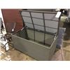 Image 2 : PATIO FLARE LARGE GREY WOVEN DECK BOX
