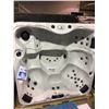 Image 2 : CAL SPA STERLING SILVER 7' LOUNGER , 35 JETS, WATERFALL, PREMIUM LED LIGHTING PACKAGE & 2X5.0HP PUMP