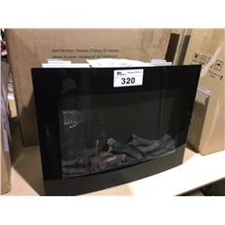 PARAMOUNT CURVED WALL MOUNT ELECTRIC FIREPLACE