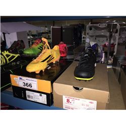 LOT OF ASSORTED SOCCER CLEATS - SIZE 8.5 US