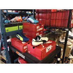 LOT OF ASSORTED SOCCER CLEATS - SIZE 6