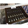 Image 2 : COLLECTORS CHESS SET, FRANKLIN MINT CIVIL WAR CHECKERS SET & POKER SET