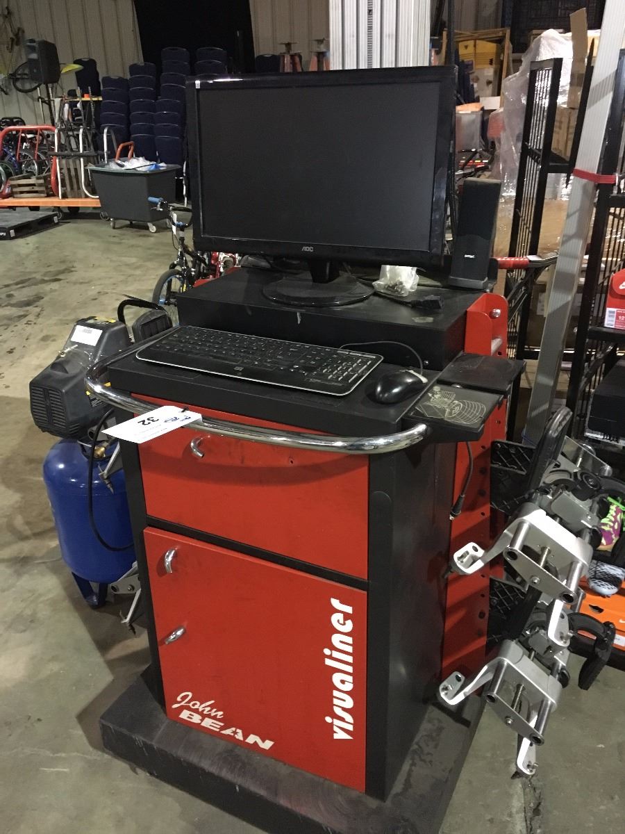 JOHN BEAN ULTRA ALIGNER MID RANGE WHEEL ALIGNMENT MACHINE