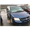 Image 2 : 2003 DODGE GRAND CARAVAN SPORT, PASS VAN, BLUE, VIN # 2D4GP44353R174441
