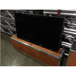 VIZIO 50  LCD TV WITH CUSTOM ORANGE CASE