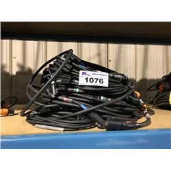 LOT OF ASSORTED WATER RESISTANT 3 AND 9 CABLING