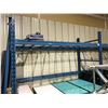 Image 1 : LOT OF BLUE HEAVY DUTY PALLET RACKING - 8 FT X 42 INCH