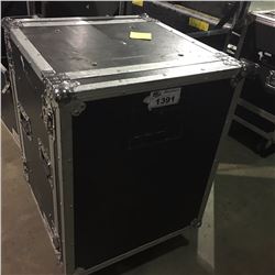 HEAVY DUTY FOAMED RACK ROAD CASE 14U