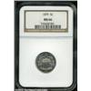 Image 3 : 1879 5C MS66 NGC.