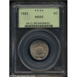 1882 5C MS65 PCGS.